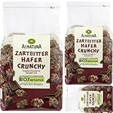 Alnatura Zartbitter Hafer Crunchy Muesli Cornflakes Cerealien 375 gramm x 3 STÜCK