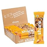 share Nussriegel Honig & Mandel 15 x 35 g – Riegel spenden je eine Mahlzeit an einen Menschen in Not – Mandel, Erdnuss & Honig – perfekte Snacks für zwischendurch – laktosefrei