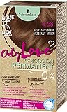 Only Love Coloration 668 Haselnussbraun Stufe 3 (143 ml), schonende, permanente Haarfarbe, lebendige & intensive Farben mit einer perfekten Grauabdeckung