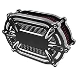 HDBUBALUS Motorcycle Air Filter Rectangle Stage One Air Cleaner Intake Fit for Harley M8 Softail 2018-2020 Touring 2017-2020 Trike 2017-2020