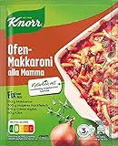 Knorr Fix Würzmischung Ofen-Makkaroni alla mamma für ein leckeres Nudelgericht ohne geschmacksverstärkende Zusatzstoffe 48 g