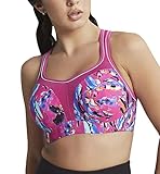 Panache Damen High Impact Bügel-Sport-BH, Abstrakte Orchidee, 36FF