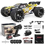 BEZGAR HP141S Schnelles RC-Auto 76 KM/H - Ferngesteuerter Truck 1:14 für Erwachsene, 4x4 Offroad Wasserdicht, Hobby-Elektroauto, Bürstenlos