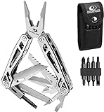 Mossy Oak Multifunktionszange,21 in 1 Multi-Tool Multifunktion mit Zange Klappmesser, Faltbares Mulitool Camping Wandern Reparieren,inkl tragbare Tasche