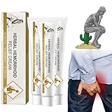 Chinesische Hämorrhoiden Salbe,Sore Cream,Anal-creme Schnelle,Hämorrhoiden Zäpfchen, Hämorrhoiden Salbe und Zäpfchen,Linderung Von Schmerzen, Juckreiz 20g (3pcs)