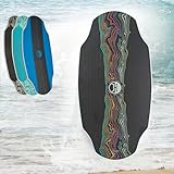 JUCKER HAWAII Skimboard HPL Lahaina Pro - Profi Skimboard mit doppelseitiger HPL Beschichtung und Eva Anti-Rutsch Schicht, High-End Skimboard - Ultra schnell, langlebig und bis 115 kg belastbar