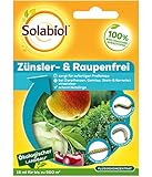 Solabiol Zünsler- und Raupenfrei, biologisches Mittel gegen Raupen an Zierpflanzen, Obst und Gemüse,15 ml Flüssigkonzentrat