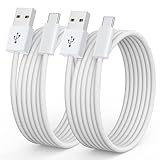 USB C Kabel, [2 Stück 2m+2m] 3.1A Ladekabel USB C Schnellladekabel, USB A auf USB C Kabel für Samsung S25 S24 S23 Ultra Note 10 iPhone 16 15 Pro Max iPad Pixel usw