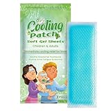 Tragbarer Kühlgelstreifen – Gel-Stirn-Kühlpads | tragbares Pad | tragbares, beruhigendes Sofort-Pad | Kühlstreifen für Kinder | Stirnlaken für Erwachsene und Kinder | Wandern | Reisen | Sport |