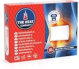 The Heat Company Rückenwärmer XL - 3 Stück – Wärmepflaster für Rücken & Körper - EXTRA WARM - perfekt als Körperwärmer - 18 Stunden wohlige Wärme - rein natürlich