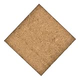 Kisangel Wurm Kompost Matte aus Natürlicher Jutefaser Atmungsaktiv Wiederverwendbar Schützend gegen Feuchtigkeit und Kratzer Zuschneidbar für Reptilien Terrarien Komfortabel für Reptilien