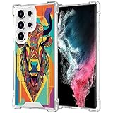 Xioolia Transparente Hülle passend für Samsung Galaxy S23 S23+ S22 S22+ S21 S21+ S20 S20+ S10 S10+ S9 S9+S8 S7 edge Plus Ultra FE S10e 4G/5G mit Buffalo-AA13 Vier Ecken TPU Silikon