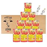 10er Pack (10x150g) Sempio Tteokbokki Topokki Sauce Süß + 2 Papa Vo Esstäbchen