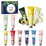 Handcreme Set, 11 Pack Mini Handcreme Set, Plant Fragrance Handpflegecreme, Geschenkset Für Frauen Männer, Trockene Rissige Hände Füße, Pflegecreme Zu Geburtstag, Weihnachten, Neujahr
