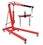 otgerlensker products Motorheber 2 t Motorkran mit Haken + Balancierer Balancer Traverse Motorheber 1500 LBS Positionierer