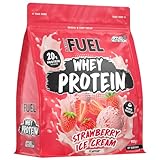 Applied Nutrition Bodyfuel Whey Protein Pulver – 20 g Protein, Muskelregeneration & Gewichtsmanagement – Kalorienarmes Eiweißpulver - 900 g - 27 Portionen (900g (Pack of 1), Strawberry)