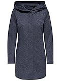 ONLY Damen Mantel Jacke Sedona Light Coat Parka Übergang Frühling (XXL, blau (Night Sky))