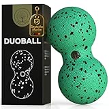 M.S.Lemberg® Duoball - Faszienball Massageball für Selbstmassage - Ideale Massage für Rücken, Nacken, Schulter, Wirbelsäule & Beine - Twin Peanut Duo Ball Faszienrolle - Doppelball klein 8cm