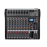 Weymic ck-sseries Professional Mixer for Recording DJ Stage Karaoke w/USB Drive (CK 8-channel)