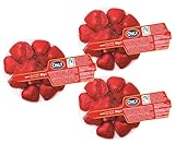 Only Schokoladenherzen – Zartschmelzende Herzen aus Milchschokolade – 3 x 84g – Perfekt für Valentinstag, Muttertag & Geburtstage – FAIRTRADE