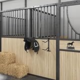 SKM Sattelhalter mit Trensenhaken Zweiarmig Tragbar Schwarz Eisen,Sportartikel,Outdoor-Aktivitäten,Reitsport-Zubehör,Zubehör für Sattel & Zaumzeug,Sattelzubehör,Sattelhalter,Schwarz,1.5KG,172431