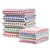 Generico Tee-Geschirrtücher | 10 saugfähige Küchenhandtücher aus Baumwolle | Mehlhandtücher, ultraweiche, schnell trocknende Mehlhandtücher für Zuhause Esszimmer in der Küche von c