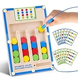 Montessori Spielzeug ab 3 4 5 6 Jahre Junge Mädchen: Motorikspielzeug Geschenk Junge 4-5-6-7 Jahre Geburtstagsgeschenk Activity Board für Kinderspielzeug ab 3-8 Jahr Holzspielzeug Lernspiele Labyrinth