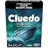 Cluedo Escape Tragödie auf Hoher See, Rätselspiel, Escape Game, Rätselspiel, Rätselspiel, Brettspiel für Familien ab 10 Jahren, 1-6 Spieler