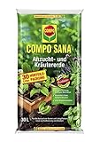 COMPO SANA Anzucht- und Kräutererde 30 l
