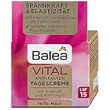 Balea Vital Anti-Falten Tagescreme LSF 15, 3er Pack (3 x 50 g)