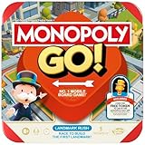 Hasbro Gaming Monopoly GO! Strategiespiel für Kinder ab 8 Jahren, für 2-4 Spieler, Familienfeierspiele für Kinder und Erwachsene