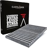 CUORE LAVICO - Feuerfeste Platte Nach Maß Aus Lavastein, Personalisierbar für Pizza oder Grill - Made in Italy Besser Als Ollare Stein