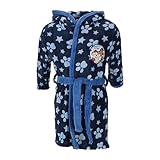 Paw Patrol Kinder Jungen Bademantel Kapuzen Robe Coral Fleece warm Flauschig Hausanzug Geschenk B 128cm