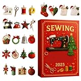 Adventskalender – Weihnachts-Countdown-Box | Rätsel-Countdown, festlicher leerer Behälter | 24-Tage-Countdown-Box | für Feiertage, Festivals, Partys, Treffen, Kinder, Männer, Erwachsene, Frauen, Famil