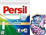 PERSIL Universal Megaperls (16 WL) - Vollwaschmittel mit Tiefenrein-Frische - reine Wäsche & hygienische Frische für die Maschine - 20 °C bis 95 °C & WC FRISCH Spa Momente Harmonie Toilettenstein