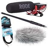 Rode Videomic Rycote keepdrum Bundle inkl Tonangel 3m + Windschutz WSWH + Miniklinke 3m