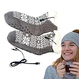 Beheizbare Socken für Damen, selbstwärmende Socken, kalte und selbstwärmende Füße. Der isolierte Fuß unterstützt Winteraccessoires, warme Socken