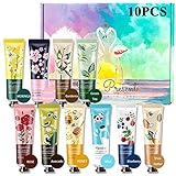 SmoBea Handcreme-Set, 10 Stück Mini-Handcreme Four Seasons, Kräuterduft-Handcreme, Feuchtigkeitscreme-Geschenkset für Damen und Herren