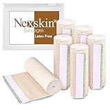 NexSkin Elastische Premium-Bandagen (15,2 cm breit, 6 Stück) – latexfreie athletische/medizinische Kompressionsbandagen mit Klettverschluss an beiden Enden – lebenslange waschbare und