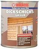 Wilckens Holzschutz Dickschichtlasur seidenglänzend, 750 ml, farblos