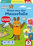 Schmidt Spiele 75063 Die Maus, Raus aus der Mausefalle, Kinderkartenspiel