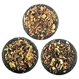 Seelenbalsam Räuchermischung Set 4er - Balsam für die Seele, Geborgenheit, Entspannung + Anleitung Räuchern mit Räucherwerk