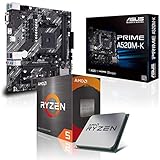 Memory PC Aufrüst-Kit Bundle Ryzen 5 3600 6X 3.6 GHz Prozessor, 16 GB DDR4, A520M-A II Mainboard (Komplett fertig zusammengebaut inkl. Bios Update und Funktionskontrolle)