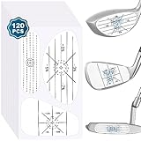 OSDUE Rechtshänder Golf Impact Tape, 360 Stück Golfschläger Schlagaufkleber, Golf Schwungtrainer Trainingshilfen Swing Trainer für Eisen, Holz-Putter, Übungsschwung Trainingshilfe