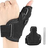 Acunny Daumenstütze | Schutz-Kompressionsmanschette, Handgelenkschiene mit Daumenstütze – für beide Hände, Verletzungen, Auslöser, Training, Arbeit, Sport, Schreiben, Bowling