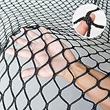 KACQIYT Sicherheitsnetz Kinder Schutznetz Treppe Zaun Sicherheitsschutz Fangnetz Abdecknetz für anhänger Baseball Softball Return Trainer Net Sport Ball Stopp Netz Knotenlos Schutznetz