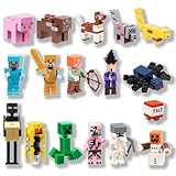 Thingehoy 16PC Spielzeug Figuren Set, Tortenfiguren Set, Tortendeko Deko, Cupcake Deko, Party Kuchen Deko, Cartoon Tortendekoration Geburtstag Party Torte Deko Supplies