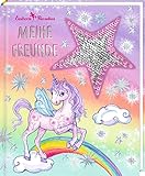 Freundebuch – Meine Freunde: mit Wendepailletten-Patch (Einhorn-Paradies)