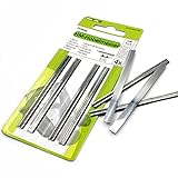 4 Stück HM Wendemesser/Hobelmesser 75,5x5,5x1,1 Passend für Black&Decker DN 750 / SR 600 K/BD 75 / KW 750