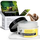 Schneckenschleim 92% Reparatur Creme - Hautpflege Feuchtigkeitscreme Anti Age Straffung Tägliche Gesichtsreparatur Tiefe Hydration Nähren Sie die Haut Schnecke Mucin Gesicht Repair Creme